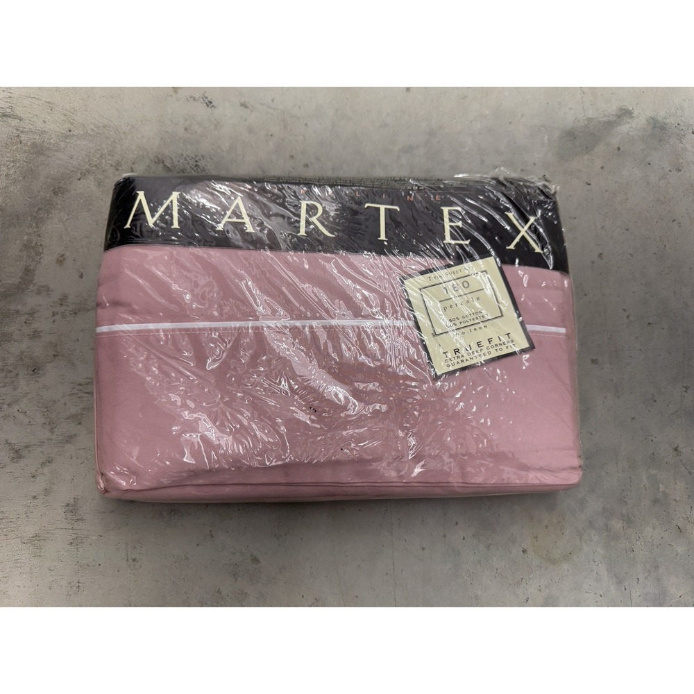 Martex True Fit King Sheet Set Multicolor New in Package Bedding Deep Pocket NWT